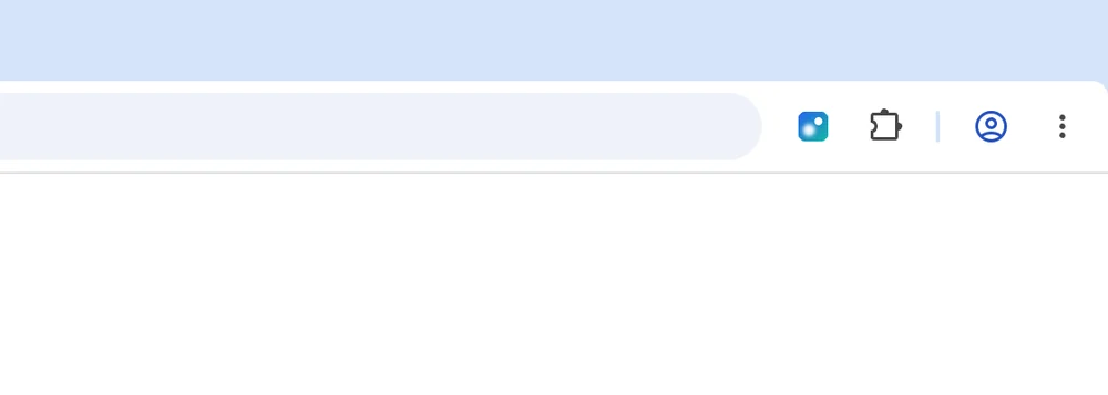 The Blur Image Online icon pinned in the Chrome toolbar.